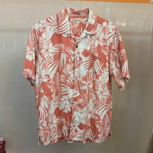 Tommy Bahama Men's Size Medium Short Sleeve (Camp) Shirt Hawaiian